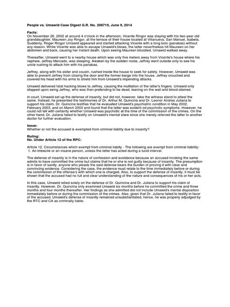people vs ganohon|G.R. No. 208719 .